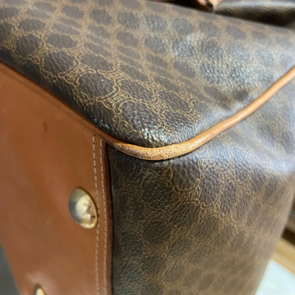Authentic CELINE Vintage Weekender Travel Bag